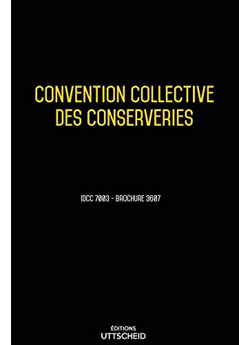 Convenio Colectivo de Conservas 2023 - Folleto 3607 + cuadrícula salarial