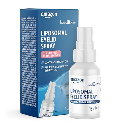 Amazon Basic Care Spray liposomal para ojos secos e irritados, 15ml