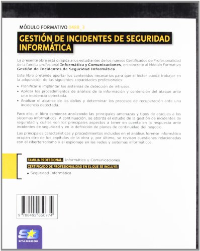 Gestión de incidentes de seguridad informatica (MF0488_3) (EMPRESA)